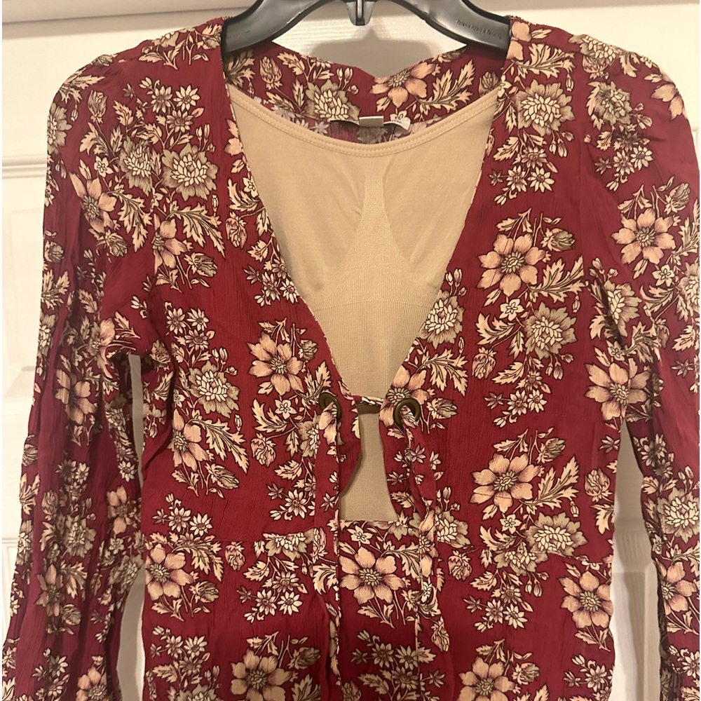 American Eagle floral mini dress